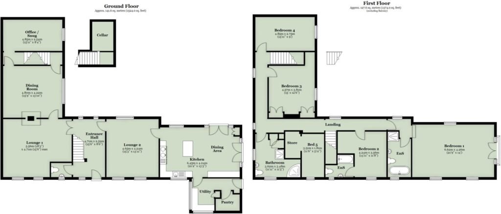 House+Land (4 acres), Briestfield, WF12 – floorplan