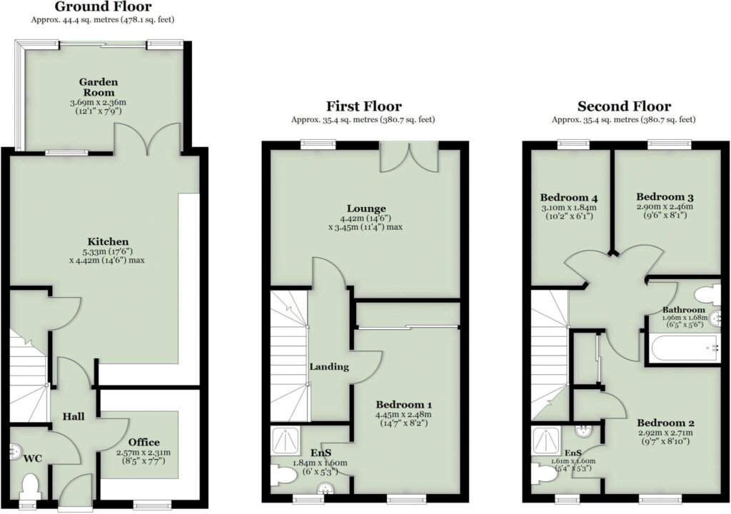 Plover Road, Lindley – floorplan