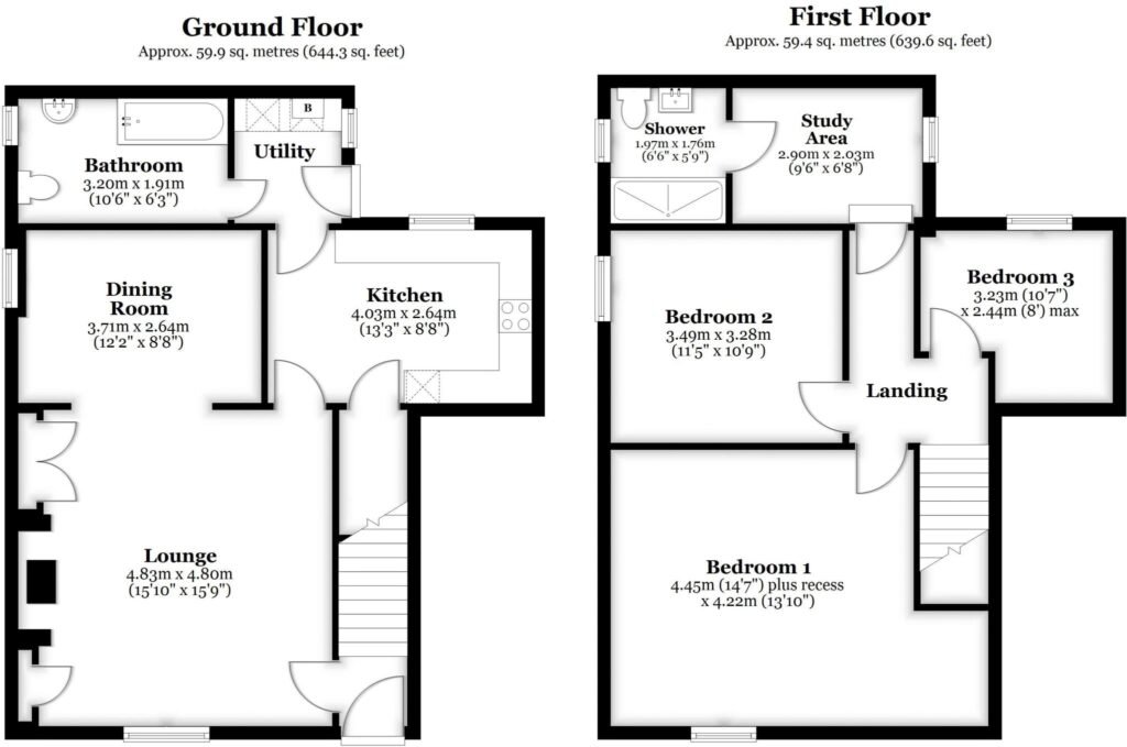 Prospect Row, Darley, Nidderdale – floorplan