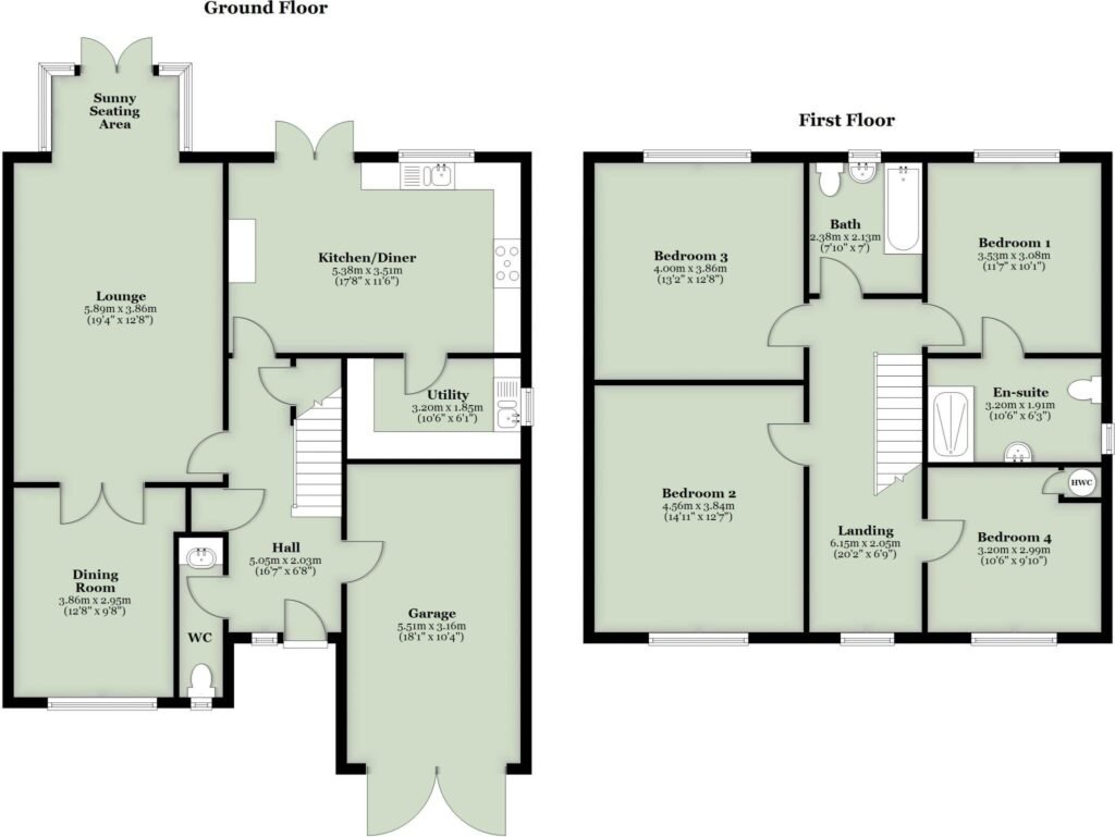Station Road, Hutton Cranswick – floorplan